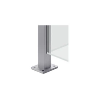 Gornji nosač kutnog aluminijskog stupa od 90 stupnjeva